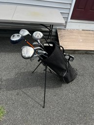 Mixed Golf Club Set W/ Stand Bag - King Cobra, Wilson, TaylorMade, Dunlop, Northwestern, Avia & More
