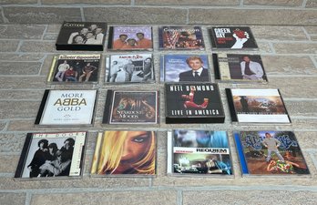 Mixed Music CD Lot - Green Day, The Doors, ABBA, Neil Diamond, Barry Manilow & More
