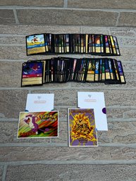 Mixed Disney Lorcana Trading Card Lot  1999 Pokemon Electabuzz & Rattata Stickers