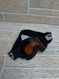 Scott Ski Snowboard Goggles - Black With Amber Lens