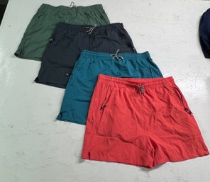 Men's Athletic Shorts Lot, Size XXL, 4 Pairs