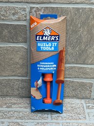 Elmer's Build It Tools Cardboard Screwdriver & Hole Punch, Ages 6+, New