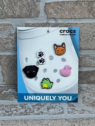 Crocs Jibbitz Animal Luv 5-Pack Shoe Charms Set New