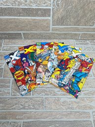 Marvel Comics X-Force Comic Book #'s 1, 4, 6, 9, 10