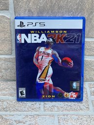 NBA 2K21 - Sony PlayStation 5 PS5 - Zion Williamson Cover