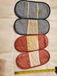 Set Of Vintage Oven Mits