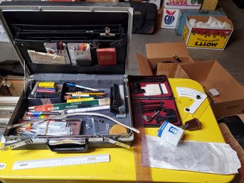Briefcase Full Of Office Supplies