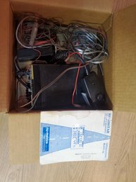 Box With Cobra 19 Plus & Roadstar Distance Measuring Computer