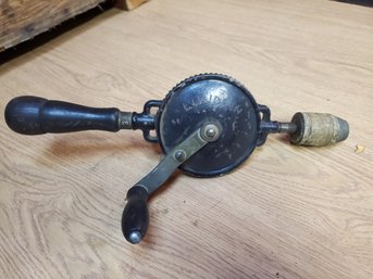 Antique Stanley Hand Held Drill
