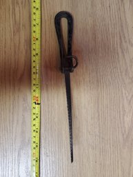 Antique Hand Held Mini Saw