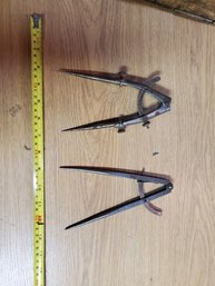 Lot Of 3 Antique Protractors