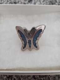Butterfly Turquoise Ring