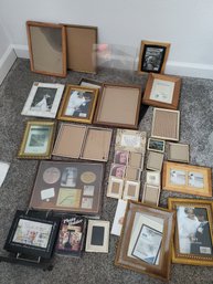 Lot Of Various Picture Frames
