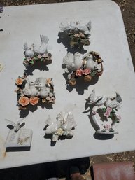 Lot Of Dove Figurines