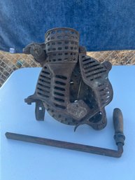 Vintage Cast Iron Black Hawk Corn Sheller