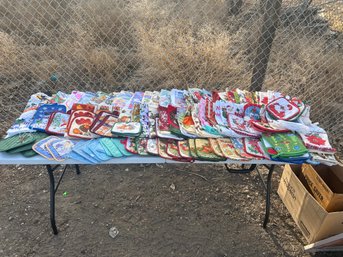 HUGE Tote Full Of NEW Kitchen Hand Towels And Potholders