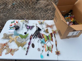 Big Box Full Of Decorative Butterflies