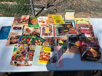 Lot Of Vintage Recipes And Cookbooks