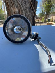 Vintage British WIPAC Round Car Spotlight