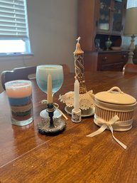 Lot Of Various Candles