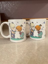 Matching Set Of Precious Moments Mugs