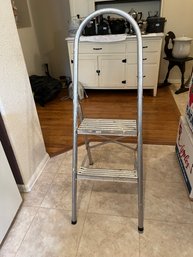 Metal Folding Ladder Step Stool