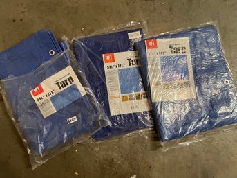 Set Of 3 Tarps 5 Ft, 5 Ft, 7 Ft