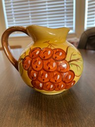 Ceramic Fruit Pitcher