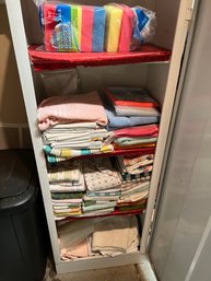 Large Lot Of Towels Or Wrags For Garage And Sponges