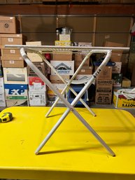 Folding Metal Patio Side Table