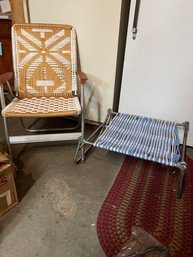 Patio Chair And Bench Seat