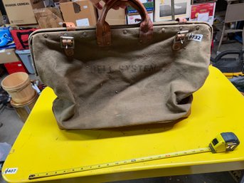 Vintage Military Duffel Bag