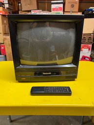 Panasonic Color TV With Remote