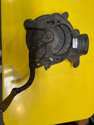 Antique Cast Iron Blackhawk Trademark Corn Sheller