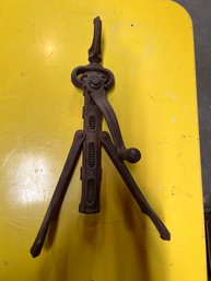 Antique Cast Iron Tire Wheel Spreader