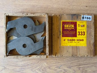 Vintage Delta Milwaukee 6' Dado Head Set