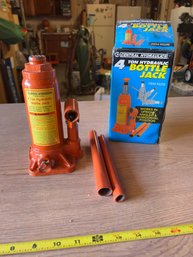 Central Hydraulics 4 Ton Hydraulic Bottle Jack
