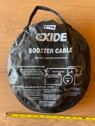 Exide Booster/ Jumper Cables With Case