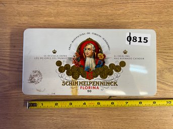 Schimmelpenninck Florina Made In Holland Cigar Tin And Cigars