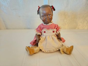 Lot 9-296 Kisses 'n' Hugs African American 9' Doll (TIR-2)