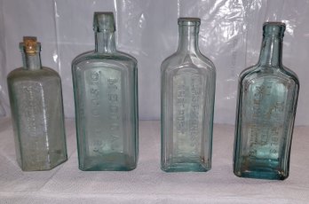 Lot 5-8 Four Green Bottles (TIR)