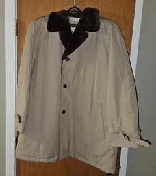 Lot 5-59 Misty Harbor Coat Size 42 R (hanging By Front Door)