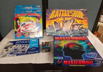 Lot 5-95 Game Lot C (black Shelf)