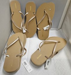 Lot 5-155 Flip Flops (brn Shelf By Bathrm)
