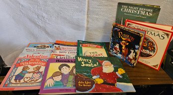 Lot 6-46 Children's Holiday Book Lot (Green Shelf)
