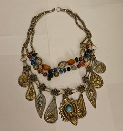 Lot 5-214 Jewelry Boho Gypsy? Necklace (Lateral File)