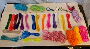 Lot 5-237 Gimp Lot And Misc Yarn (TIR-2)