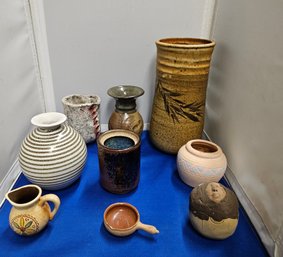 Lot 5-286 Pottery Lot Vases, And Some Smalls (TIR-2)