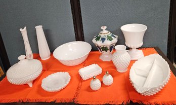 Lot 5-294 Milk Glass Lot (TIR-2)