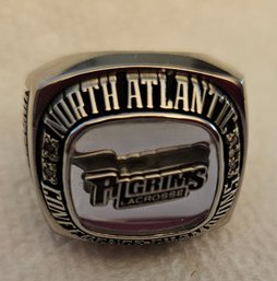 Lot 5-300 Jostens Pilgrim Lacrosse NEC Ring (bottom Lateral)